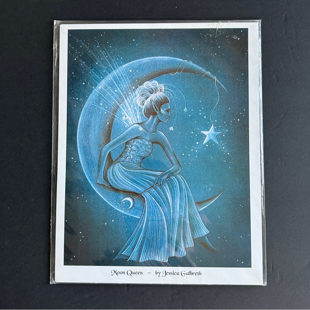 Moon Queen Art Print - Jessica Galbreth Limited Edition Out‎ of Production